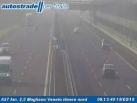 Slika pregleda web-kamere Mogliano Veneto - A27 - KM 2,5